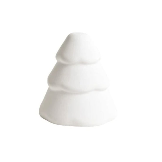 Cooee Design Lumine 10cm Valge, Keraamiline, Jõulupuu, Nulg, Jõulukaunistus