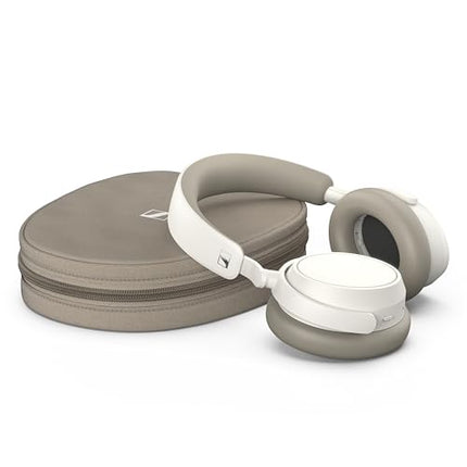 Sennheiser ACCENTUM Plus juhtmevabad Bluetooth-kõrvaklapid – optimaalne helikvaliteet kiirlaadimise, 50-tunnise akuea ja adaptiivse hübriid-ANC-ga – valged