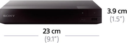 Sony BDP-S3700 Blu-ray mängija (Super WiFi, USB, ekraani peegeldamine) must
