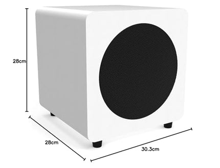 Kanto SUB8V suletud korpusega aktiivsubwoofer | Mattvalge