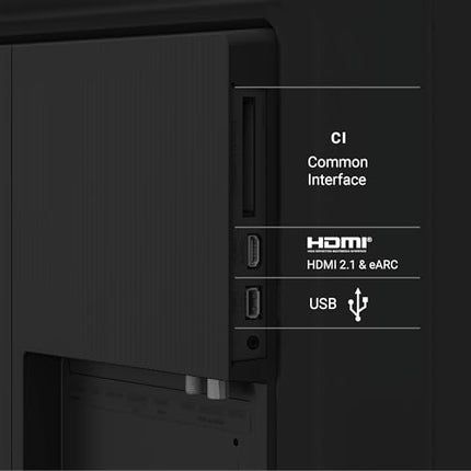 Grundig 50 VOE 84 Q 50-tolline (126 cm) QLED-teler, VPI 1800, Google TV, 4K UHD, Dolby Vision, HDR10+, filmipildi täiustamine, sisseehitatud Chromecast, Bluetooth, nutiteler, must