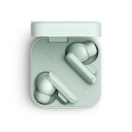 CMF by Nothing Buds 2 juhtmevabad kõrvaklapid 48 dB hübriid-ANC-ga, 55-tunnise akueaga, 11 mm PMI draiveritega, 6 HD-mikrofoni ja ruumilise heliga, IP55 veekindlad – helerohelised