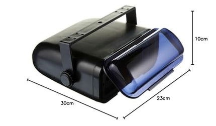Veekindel stereo autoraadio konteiner PYLE PLMRCB3 BLACK on vee- ja päikesekindel paadi, basseini ja parve jaoks.