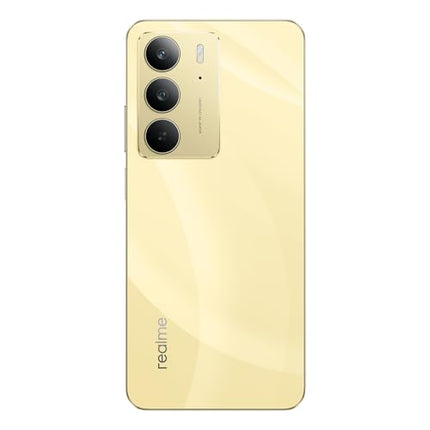 Realme C75 nutitelefon 8+128 GB, IP69 tolmu- ja veekindlus, 5828mAh võimas aku, 50MP tehisintellektiga kaamera, 6,72'' ekraan 90Hz värskendussagedusega, MediaTek Helio G92 Max kiibistik, Lightning Gold (ilma adapterita)
