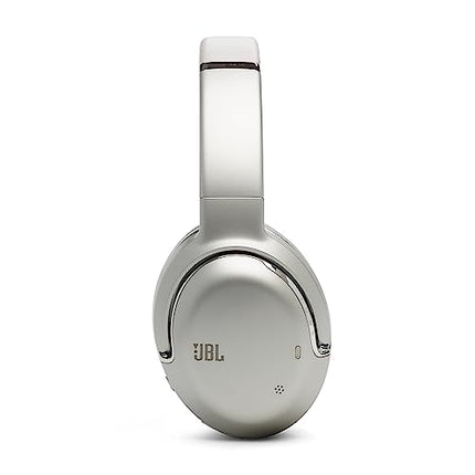 JBL Tour One M2 – juhtmevabad kõrvaklapid – Bluetooth-kõrvaklapid adaptiivse mürasummutusega – šampanjahall – kuni 40 tundi taasesitusaega ühe laadimisega