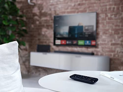One For All Streamer kaugjuhtimispult multimeediaboksile - juhi kuni 3 seadet - (Roku, Apple TV jne), telereid ja heliribasid - must - URC7935
