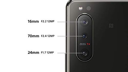Sony Xperia 5 II 5G nutitelefon (15,5 cm (6,1 tolli) 21:9 CinemaWide FHD+ HDR OLED ekraan, kolmekordne kaamerasüsteem, 3,5 mm audiopesa, Android 12, SIM-kaardita, 8 GB RAM, 128 GB salvestusruum) must