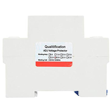 Surge protector 230V, 40A / 63A 50/60Hz - single-phase surge protector - Automatic surge protector with voltage indicator (40A)