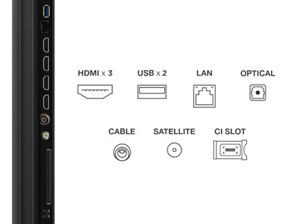 TCL 55C61KS 55-tolline QD-Mini LED-teler, 4K UHD, nutikas Google TV Dolby Atmosega, Onkyo 2.1 helisüsteem, Game Master