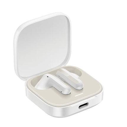 Xiaomi Redmi Buds 6 Active – kõrvasisesed kõrvaklapid, Bluetooth 5.4, kuni 30 tundi aku tööiga, 14,2 mm dünaamiline draiver, IPX4 veekindlus, kõnemüra summutus, valged