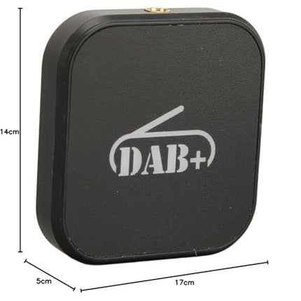 Pure Highway 600 auto DAB-raadio adapter, DAB-autoraadio adapter, 17 x 14 x 5 autokomplekt, digitaalse ringhäälingu DAB DAB-boksi raadiovastuvõtja adapter antenniga Androidile