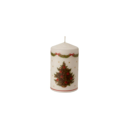 Villeroy &amp; Boch Specials Winter Special küünal jõulupuu mänguasjad M, vaha, mitmevärviline, 7 x 12 cm 35-9074-0139, mitmevärviline