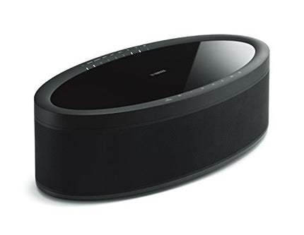 Yamaha MusicCast 50 muusikakast (mitmetoaline stereokõlar, mis ühildub Alexa hääljuhtimisega – mugav muusika voogedastus – juhtmevaba kõlar ruumi täitva heliga) must