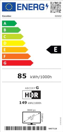 Cecotec 65-tolline nuti-LED-teler A2 seeria ALU20065Z. 4K UHD, Android 11, raamita, keskne kõlar, MEMC, Dolby Vision ja Dolby Atmos, HDR10, 2 10 W kõlarit, 2023. aasta mudel