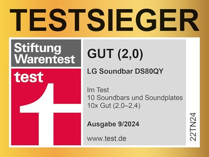 LG DS80QY 3.1.3 heliriba (480W) juhtmevaba subwooferiga ja MERIDIAN tehnoloogiaga (Dolby Atmos, HDMI, Bluetooth), tume hõbedane teras