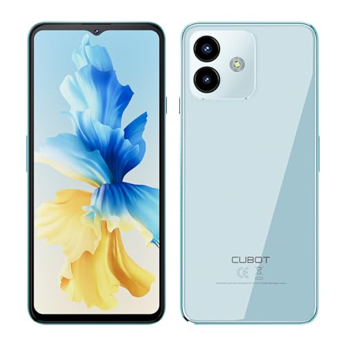 Cubot Note 40 – 6,5-tolline HD+ 90 Hz nutitelefon, 6 GB ja 256 GB, 50 MP topeltkaamera, 5200 mAh aku, Android 13, kaheksatuumaline protsessor, sinine