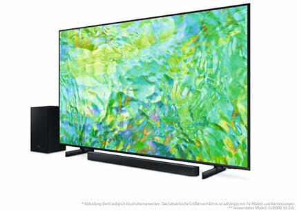 Samsung HW-C440G 2.1-Channel C-Soundbar with Subwoofer, 3 Integrated Speakers, Night Mode (SSE), Game Mode, 300 W, DTS Virtual:X, Includes One Remote Control [2023]