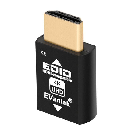 Mini HDMI EDID emulaatori läbilask - 1080p kuni 4K sagedusel 60 Hz | Kompaktne disain | Toetab HDMI-lüliteid, laiendajaid, AV-vastuvõtjaid, videojagajaid 3840 x 2160 sagedusel 60 Hz, 8 tk pakis