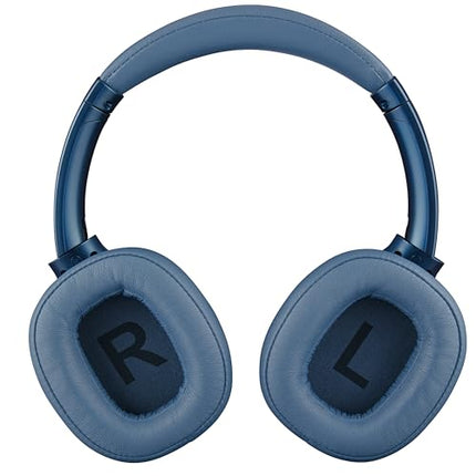 Intenso O400HA kõrvaklapid - hübriidne aktiivne mürasummutus, kuni 75 tundi aku tööiga ja Bluetooth 5.3, muusikarežiimi, läbipaistvusrežiimi ja kiire laadimisajaga, sinised