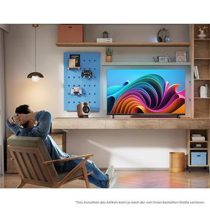 Hisense 32A5NQ 80 cm (32-tolline) QLED-teler Full HD, nutiteler, kolmekordne tuuner, tehisintellektiga spordirežiim, Dolby Atmos, teleriga jagamine, kahekordne positsioneerimine, WiFi, mängu- ja hotellirežiim, must [2024]