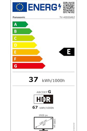 Panasonic TV-40S55AEZ, S55A seeria 40-tolline Full HD LED-nutiteler, 2024, Fire TV, HD värvimootor, HDR, Alexa hääljuhtimine, mängurežiim, meediapleier erakordse visuaalse kogemuse saamiseks.