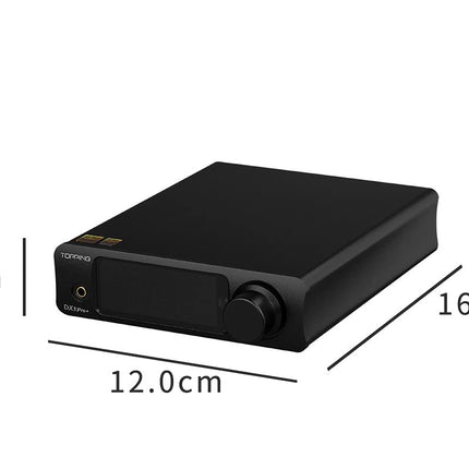 Fanmusic Topping DX3 Pro+ ES9038Q2M Bluetooth 5.0 LDAC helidekooder DSD512 DAC võimendi NFCA kõrvaklappide võimendi eelvõimendi hõbedane