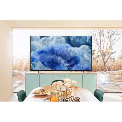 Samsung QLED Q8F 4K 85-tolline (214 cm) UHD-teler, Q4 tehisintellektiga protsessor, kvantpunkt tõeliste värvide jaoks, AirSlim disain, 4K ülesskaleerimine, mängukeskus, tasuta sisu, Samsung Vision tehisintellektiga nutiteler (2025)