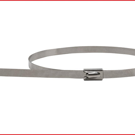 KS Tools 115.1592 Roostevabast terasest kaablisidemed kuullukuga, 4,6 x 250 mm
