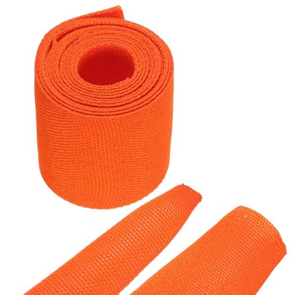 Hankimiskaart Punutud kaabliümbrised, termokahanev kangast ümbris, 4,8 cm, 0,9 m, oranž, suhe 2:1, termokahanev toru, kaablikaitse juhtmestiku kaablile, võrgukaabli kaitse, kaablihaldus