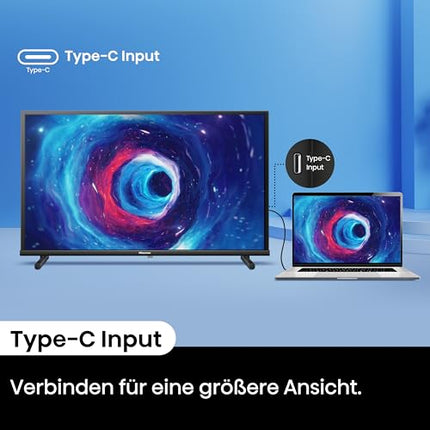 Hisense 40A5NQ 101 cm (40-tolline) QLED-teler Full HD, nutiteler, kolmekordne tuuner, tehisintellektiga spordirežiim, Dolby Atmos, teleriga jagamine, kahekordne positsioneerimine, WiFi, mängu- ja hotellirežiim, must [2024]
