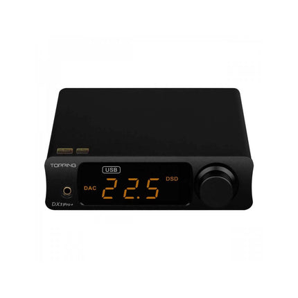 TOTAUDIO Topping DX3 Pro+ Bluetooth Headphone Amplifier (black)