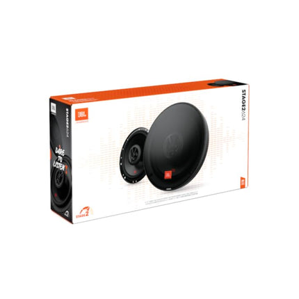 JBL Stage2 624 2-way car speaker set from Harman Kardon - 240 Watt car speaker boxes 16 - 17 cm