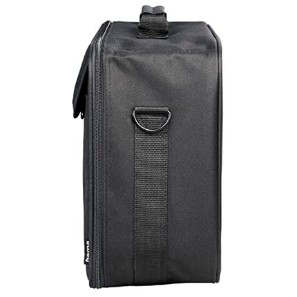 Hama Sportsline Projector Bag Large (Projector Bag Size L, 27 x 39 x 15 cm for Acer, BenQ, Epson, LG, Optoma Projectors) Black