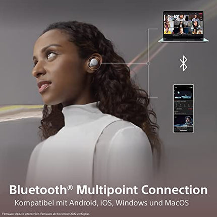 Sony LinkBuds S täiesti juhtmevabad mürasummutavad kõrvaklapid - Bluetooth® mitmikühendusega - kuni 20 tundi aku tööiga laadimisümbrisega - Alexa jaoks optimeeritud - integreeritud mikrofon - must