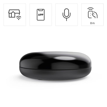 Hama Universalfernbedienung All in one (Infrarot Fernbedienung lernfähig, WLAN IR Fernbedienung, Smart Remote Fernbedienung, Smart Home IR-Sender, Smart IR-Fernbedienung, IR Hub, Ersatzfernbedienung)