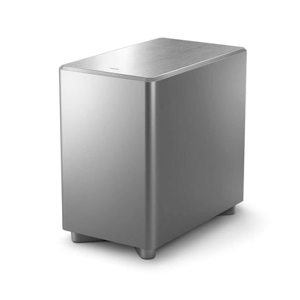 Philips TAW8506 juhtmevaba subwoofer, 20 cm subwoofer Philipsi telerile, 300 W max, Super Bass subwoofer kodukinole, DTS PlayFi, Mõõtmed: 24 x 39 x 40 cm, hõbedane disain, TAW8506/10