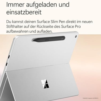 Microsoft Surface Pro | Copilot+ arvuti | 12-tolline LCD-puuteekraan | Snapdragon® X Plus | 16 GB RAM | 256 GB SSD | Uusim mudel, 1. väljaanne | Platinum