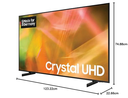 Samsung Crystal UHD 4K teler 55-tolline (GU55AU8079UXZG), HDR, AirSlim, dünaamiline Crystal Color [2021]