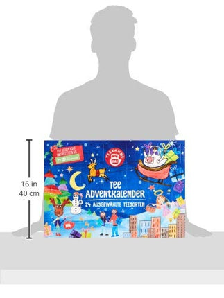 Teekannu advendikalender teega, 25 peene sortiga, 57 g