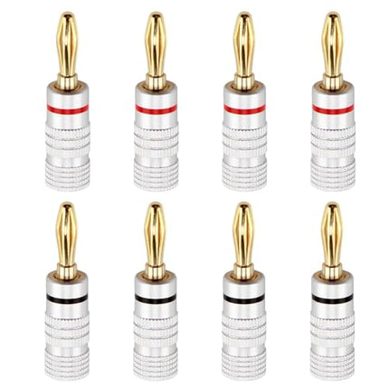 LANAFAY 4 mm banaanpistikuga audio- ja videoadapter
