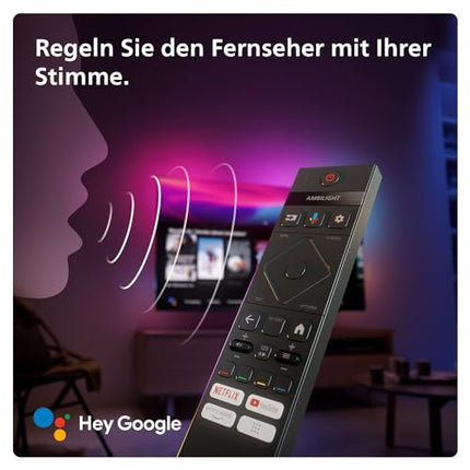 Philips Ambilight 65OLED809 4K OLED nutiteler - 65-tolline ekraan P5 AI Perfect Picture'i, Ultra HD Google TV, Dolby Visioni ja Dolby Atmose heliga - töötab Alexa ja Google Voice Assistantiga