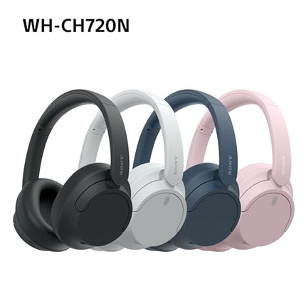 Sony WH-CH720N juhtmevabad Bluetooth-mürasummutavad kõrvaklapid kõrge helikvaliteediga, ümbritseva heli režiimiga, kerge disainiga, kuni 50-tunnise akueaga, iOS ja Android - roosa