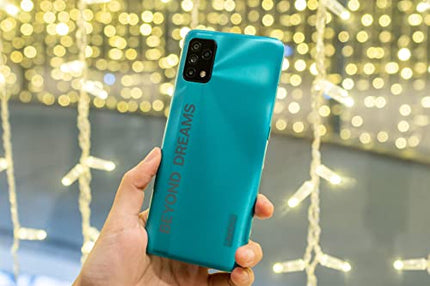 UMIDIGI nutitelefon ilma lepinguta, 4GB+32GB kaheksatuumaline mobiiltelefon soodsalt, 6150mAh aku, mobiiltelefon ilma lepinguta, 6,53" HD+ ekraan, 16MP+8MP, 3 kaardipesa, kahe SIM-kaardiga 4G mobiiltelefonid/OTG (roheline)