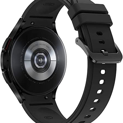 Samsung Galaxy Watch4 Classic, Round Bluetooth Smartwatch, Wear OS, Rotating Bezel, Fitness Watch, Fitness Tracker, 46 mm, Black (German Version)