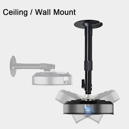 Fulusor projektori laekinnitus 37-60 cm reguleeritav must