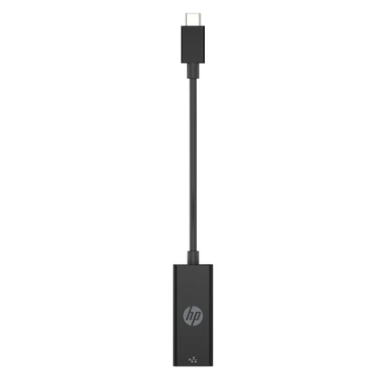HP USB-C to RJ45 Network Adapter with Status LED, Black