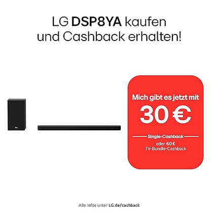 LG DSP8YA 3.1.2 heliriba (440W) Meridiani tehnoloogia ja kõrglahutusega heli toega (Dolby Atmos, HDMI, Bluetooth)
