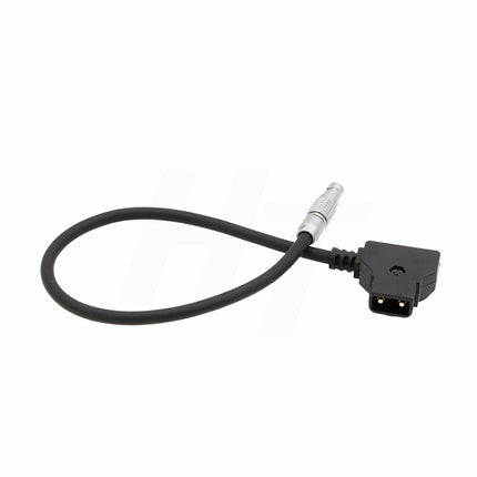 HangTon D-Tap P-Tap - 0B 2-pin isaspistik täisnurga toitekaabel Teradek Bolt Bondile, Transvideo SmallHD 703 monitorile, Zacuto pildiotsijale, Z CAM E2 F6 S6 kaamerale ja elektroonilisele pildiotsijale (sirge, 30 cm)