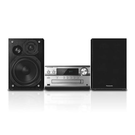 Panasonic SC-PMX94EG-S mikro-HiFi-süsteem (120 W RMS, digitaalne DAB+, CD, FM, Bluetooth, USB, AUX) hõbedane, üks suurus