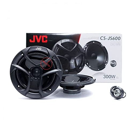JVC CS-JS600 komponentkõlar (16 cm, 2-suunaline) must